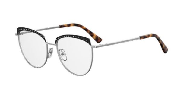 Moschino Mos541/f BSC/17 BLACK SILVER 54 Women’s Eyeglasses