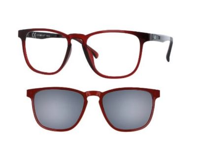 CentroStyle 56372 SHINY RED 52 Eyeglasses