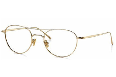 CentroStyle F006851018000N SHINY GOLD 51 2  51 Unisex Eyeglasses