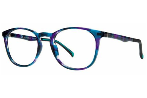 CentroStyle F021149276000 GREEN/PURPLE 49   Eyeglasses