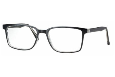 CentroStyle F022055020000 SHINY BLACK 55 1   Eyeglasses