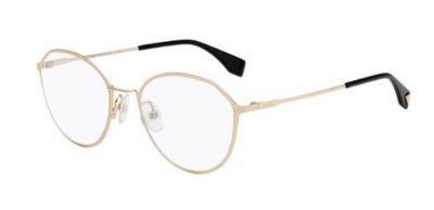 Fendi Ff 0340/f J5G/19 GOLD 53 Women’s Eyeglasses