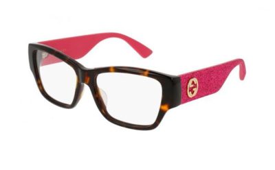 Gucci GG0104OA 003-avana 53 Women’s Eyeglasses