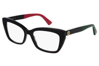 Gucci GG0165O 006 black black transpare 53 Women’s Eyeglasses