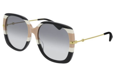 Gucci GG0511S 006 black gold grey 57 Women’s Sunglasses