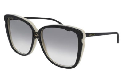 Gucci GG0709S 004 black black grey 63 Women’s Sunglasses