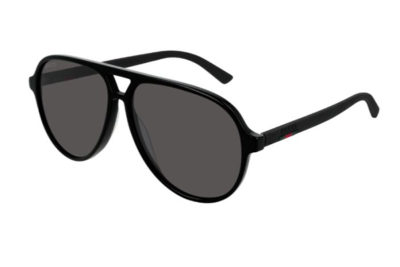 Gucci GG0423S 007 black black grey 60 Men’s Sunglasses