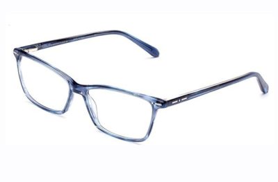 Italia Independent 5866022002 blue and horn 54 Men’s Eyeglasses