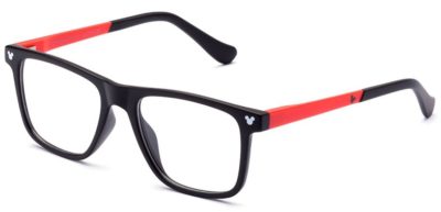 Italia Independent DYB006O.009.053 black & red 44 Eyeglasses