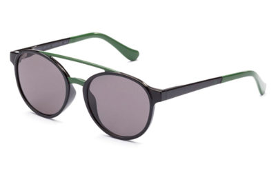 Italia Independent DYB001.009.032 black & green 45 Sunglasses