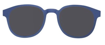 MODO GLOMMA clip on light blue 48 Unisex Eyeglasses