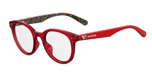 Moschino Mol518 C9A/21 RED 49 Women’s Eyeglasses
