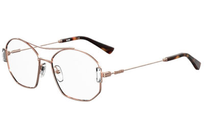 Moschino Mos563 DDB/16 GOLD COPPER 53 Women’s Eyeglasses