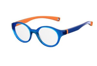 Safilo Sa 0008 LWS/17 BLUE ORANGE 43 Kids Eyeglasses