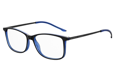 Seventh Street 7a 052 D51/15 BLACK BLUE 54 Men’s Eyeglasses