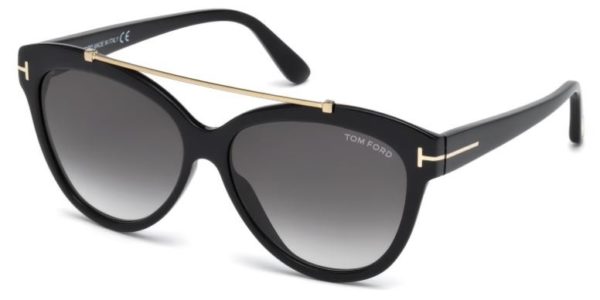 Tom Ford FT0518 01B 58 Sunglasses