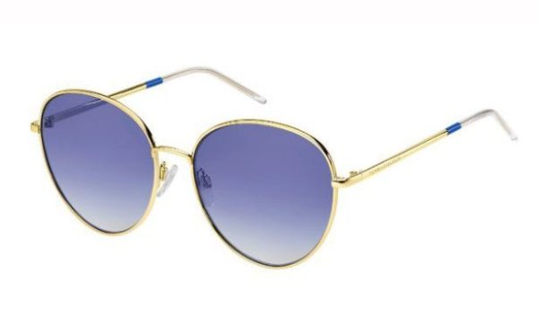Tommy Hilfiger Th 1649/s LKS/08 GOLD BLUE 58 Women’s Sunglasses
