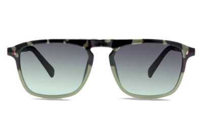 MODO SAREK clip on green tort gradient 53 Men’s Sunglasses