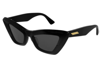 Bottega Veneta BV1101S 001 black black grey 53 Women's sunglasses