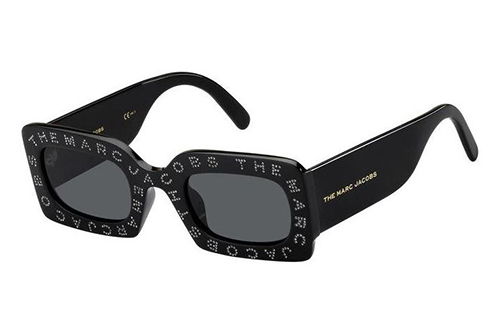 Marc Jacobs Marc 488/s 08A/IR BLACK GREY 50 Women's Sunglasses