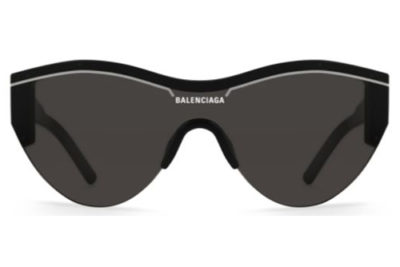 Balenciaga BB0004S 001 black black grey  Unisex sunglasses