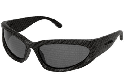 Balenciaga BB0157S 003 grey grey silver 65 Men's sunglasses