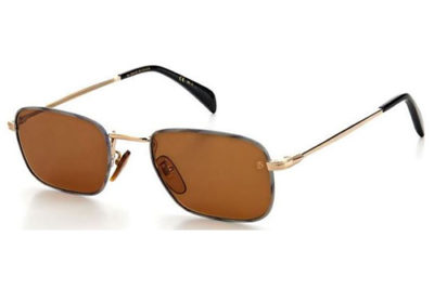 David Beckham Db 1035/s F6W/70 GOLD HORN 53 Men's Sunglasses