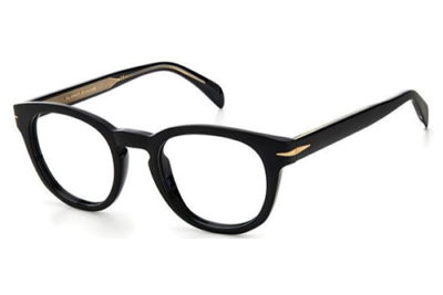 David Beckham Db 1052 807/22 BLACK 49 Men's Eyeglasses