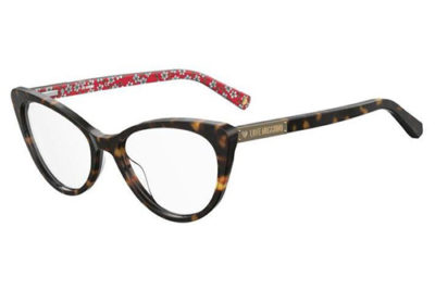 Moschino Mol573 086/18 HAVANA 54 Women's Eyeglasses