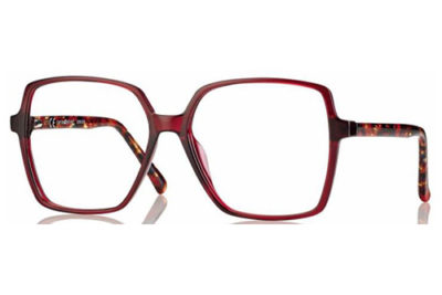 CentroStyle F027855159000 SHINY BURGUNDY/D   Eyeglasses