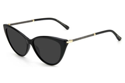 Jimmy Choo Val/s 807/IR BLACK 57 Women's Sunglasses