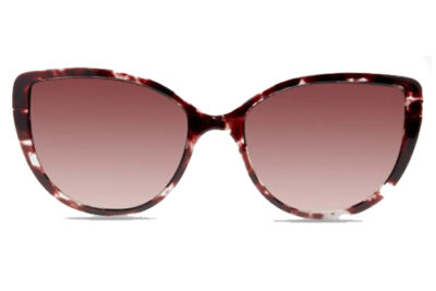 MODO IVY clip on rose gold   aubergine 53 Women's Sunglasses