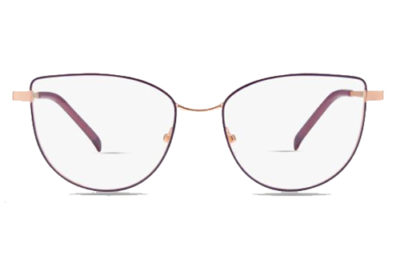 MODO IVY rose gold   aubergine 53 Women's Eyeglasses