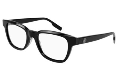 Montblanc MB0178O 001 black black transpare 51 Men's eyeglasses