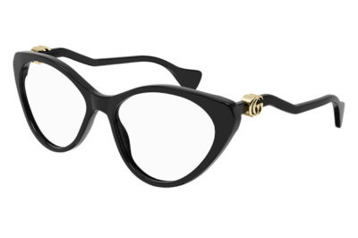 Gucci GG1013O 001 black black transpare 55 Women's Eyeglasses