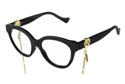 Gucci GG1024O 006 black black transpare 54 Women's Eyeglasses