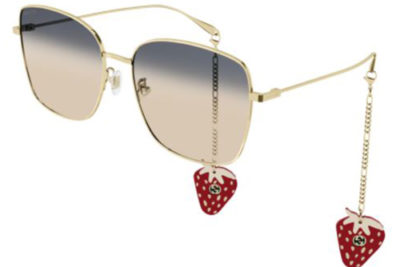 Gucci GG1030SK 005 gold gold pink 60 Women's sunglasses