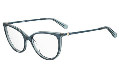 Moschino Mol588 I6Z/16 TURQ TEAL 54 Women's Eyeglasses