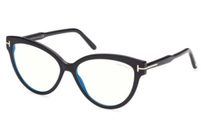 Tom Ford FT5763 001 56 Eyeglasses