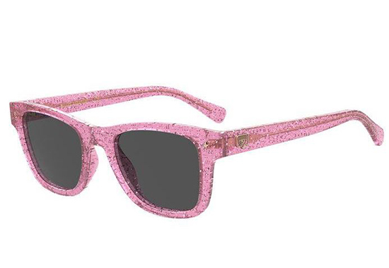 Chiara Ferragni Cf 1006/s QR0/IR PINK GLITTER 50 Women's sunglasses