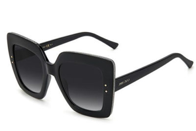 Jimmy Choo Auri/g/s 807/9O BLACK 53 Women's Sunglasses