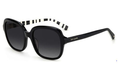 Kate Spade Babbette/g/s 807/WJ BLACK 55 Women's Sunglasses
