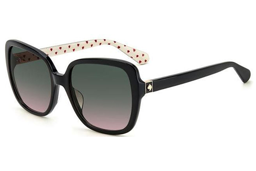 Kate Spade Wilhemina/s 807/JP BLACK 55 Women's Sunglasses