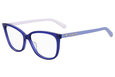 Moschino love Mol546 PJP/14 BLUE 55 Women's Eyeglasses