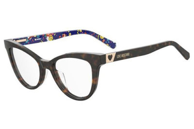 Moschino love Mol576 086/18 HAVANA 51 Women's Eyeglasses
