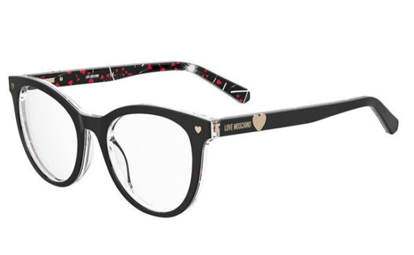 Moschino love Mol592 7RM/18 PATTERN BLAC 51 Women's Eyeglasses