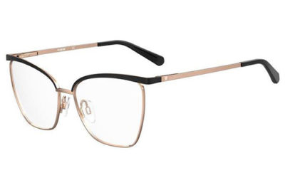 Moschino love Mol596 2M2/15 BLACK GOLD 56 Women's Eyeglasses