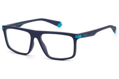 Polaroid Pld D448 ZX9/16 BLUE AZURE 55 Men's Eyeglasses