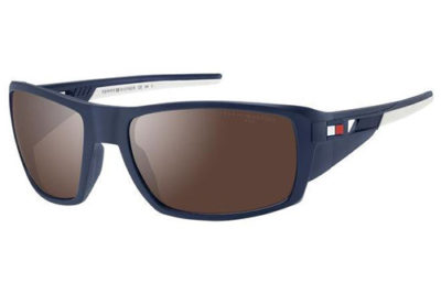Tommy Hilfiger Th 1911/s FLL/TI MATTE BLUE 62 Men's Sunglasses