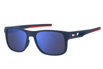 Tommy Hilfiger Th 1913/s FLL/ZS MATTE BLUE 55 Men's Sunglasses